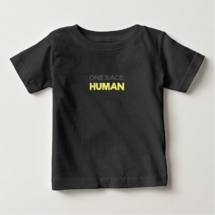 Antirassismus Eine Rasse menschliches Leben Baby T-shirt