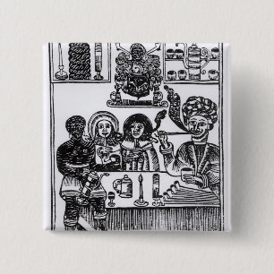 Antirauchenflugschrift Button