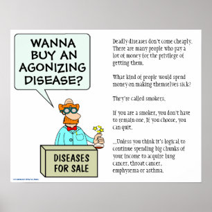 Antirauchenplakat Poster