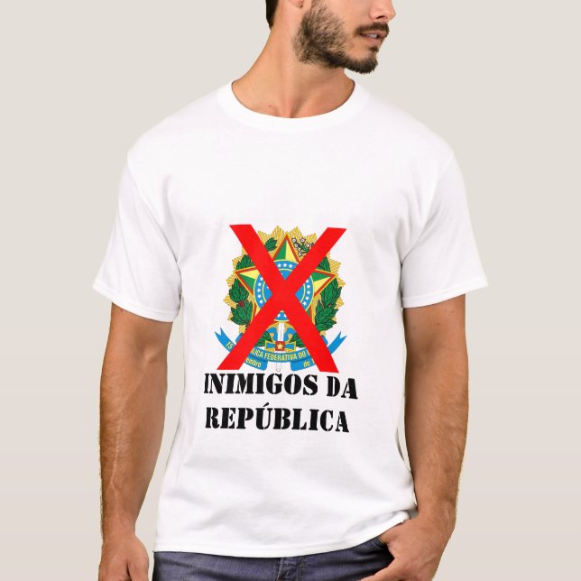 Antirepublikanisches Hemd T-Shirt (Vorderseite)
