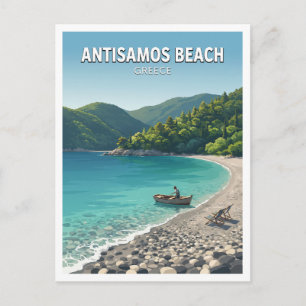 Antisamos Strand, Kefalonia Sami Griechenland Reis Postkarte