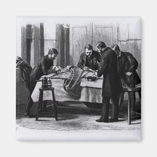 Antiseptische Operation, 1882 Magnet (Vorne)
