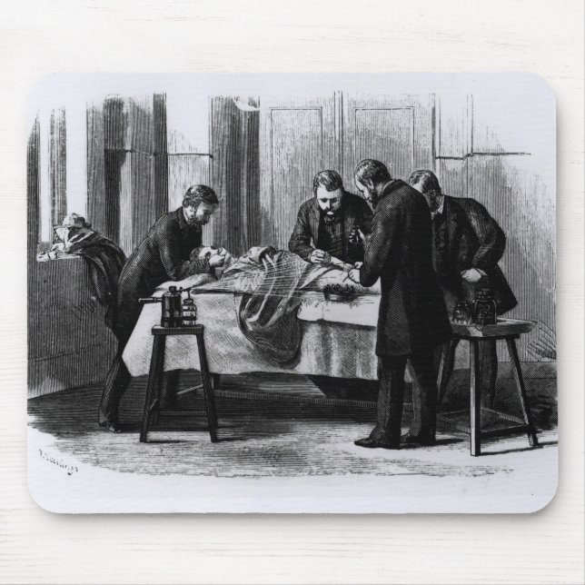 Antiseptische Operation, 1882 Mousepad (Vorne)