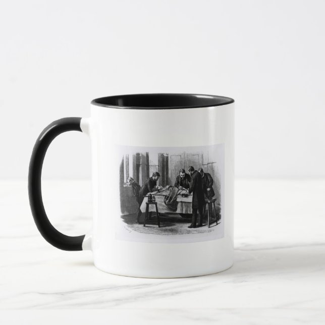 Antiseptische Operation, 1882 Tasse (Links)