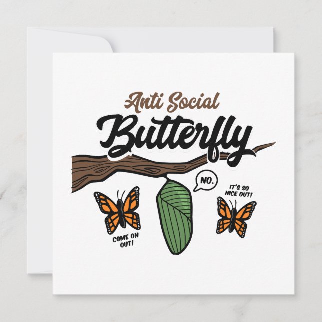 Antisozial Butterfly (Vorderseite)