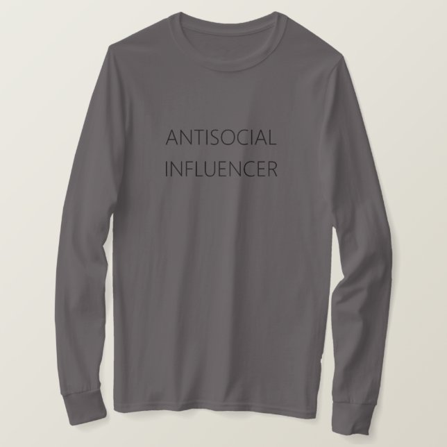 ANTISOZIALE EINFLUSS - T-Shirt (Design vorne)