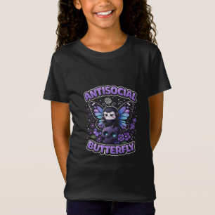 Antisozialer Schmetterling T-Shirt