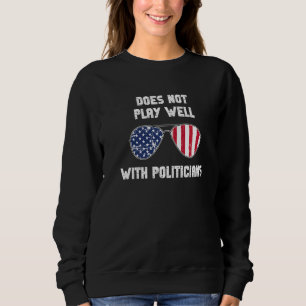 Antistaatliche Libertäre entziehen Politikern Hu Sweatshirt