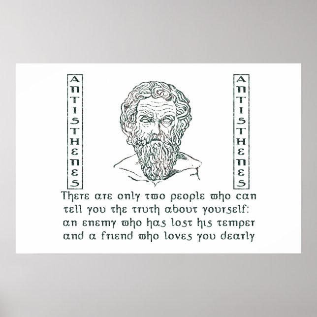Antisthenes Poster (Vorne)