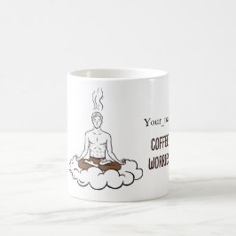 ANTISTRESS Coffee first, worries later quote Kaffeetasse