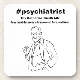 antistress Freud Psychiatry Therapy Clinic Health Getränkeuntersetzer