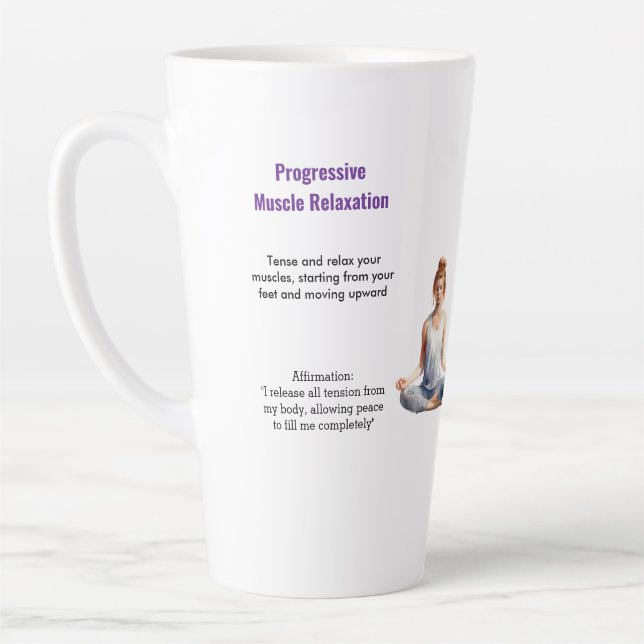 Antistress Peace serenity Chakra Relax calm Milchtasse (Links)