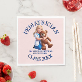 antistress pediatrician teddy bear kids university serviette