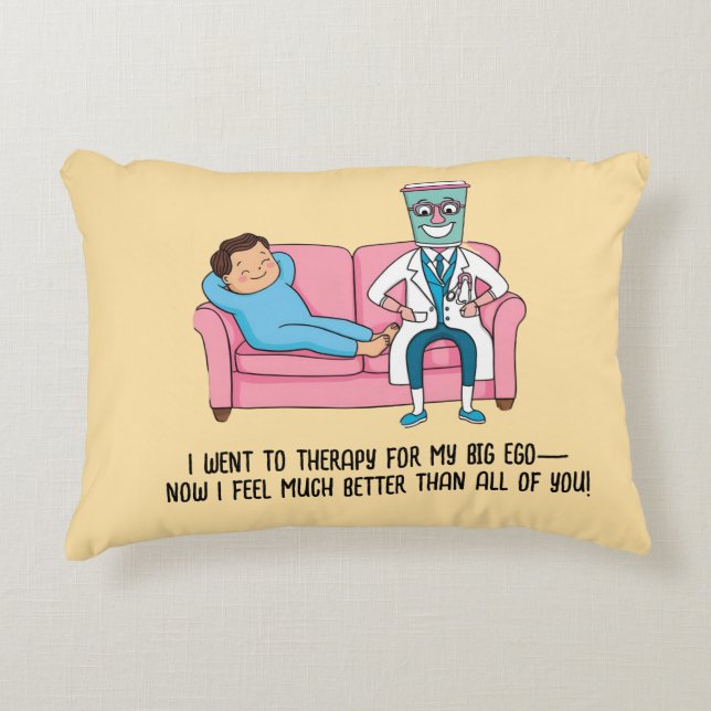 ANTISTRESS psychiatrist THERAPIST MENTAL HEALTH Dekokissen (Vorderseite)