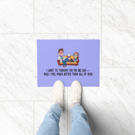 ANTISTRESS psychiatrist THERAPIST MENTAL HEALTH Fußmatte