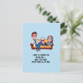 ANTISTRESS psychiatrist THERAPIST MENTAL HEALTH Postkarte