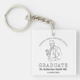 ANTISTRESS PSYCHIATRY Sigmund Freud  Medicine Schlüsselanhänger