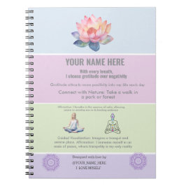 antistress relax yoga calm meditation positive  notizblock