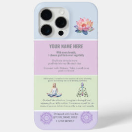 ANTISTRESS RELAX YOGA MANDALA CALM MANIFESTATION Case-Mate iPhone HÜLLE