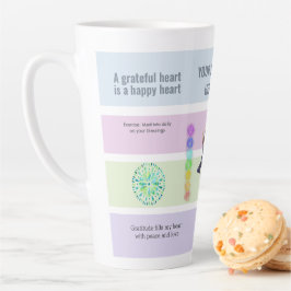 AntiStress Serene Meditation Midfulness Milchtasse