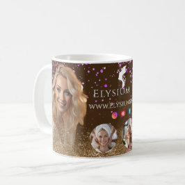 ANTISTRESS Terracotta Gold Spa Beauty social media Kaffeetasse