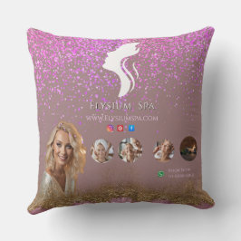 ANTISTRESS Terracotta Gold Spa Beauty social media Kissen