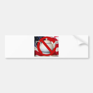Antitee-Party-Flagge Autoaufkleber