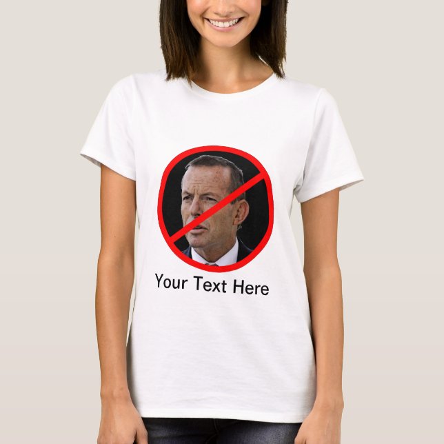 Antitony Abbott T-Shirt (Vorderseite)