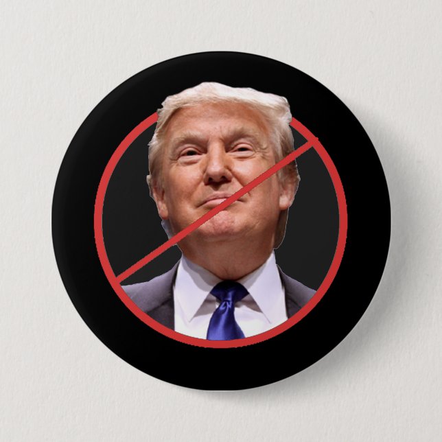 AntiTrumpf-Knopf Button (Vorderseite)