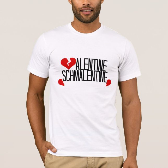 AntiValentinsgruß T-Shirt (Vorderseite)