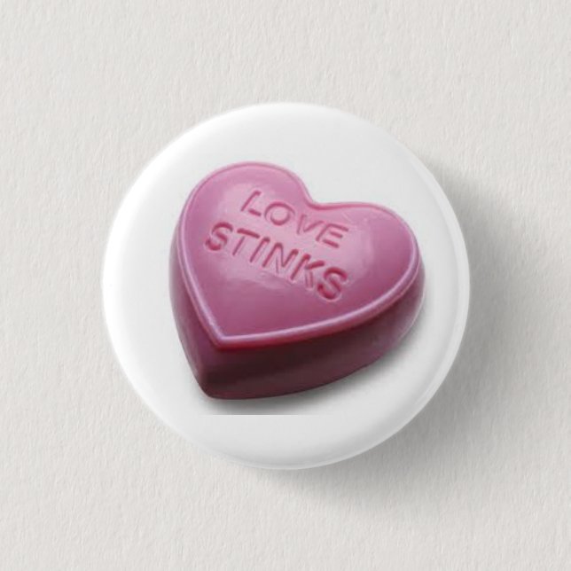 AntiValentinstagknopf Button (Vorderseite)