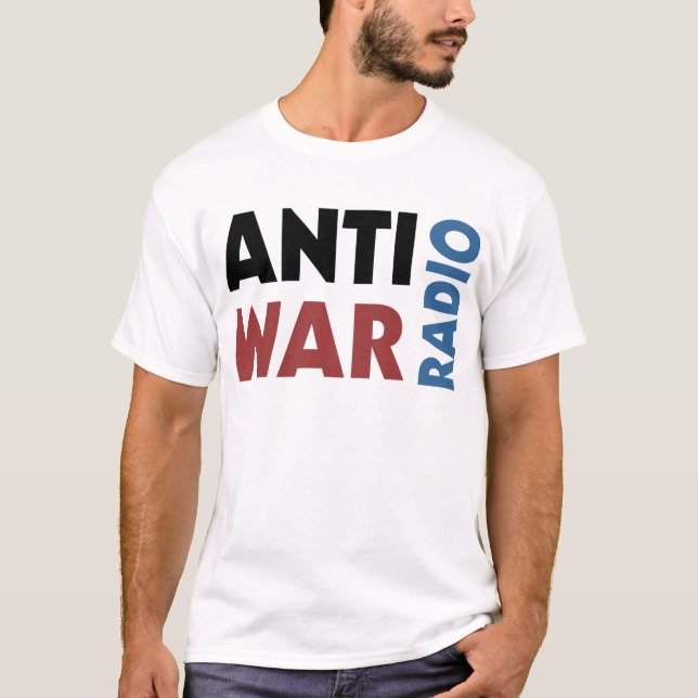 AntiWarRadioLogo T - Shirt (Vorderseite)