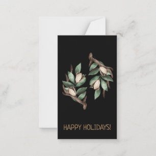 Antler mit grüner Verzweigung Postkarte
