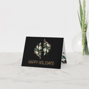 Antler mit grüner Verzweigung Postkarte