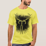 Antler T-Shirt<br><div class="desc">Design des Künstlers Eric C. ist derzeit auf einem epischen Fahrradabenteuer in Amerika. Folgen Sie seiner Reise hier: http://facebook.com/drawingamericabybike http://twitter.com/drawingbiking</div>