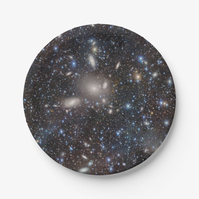 Antlia Galaxy Cluster Pappteller (Vorderseite)