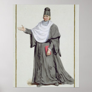 Antoine Arnauld (1612-94) von "Receuil des Estamp Poster