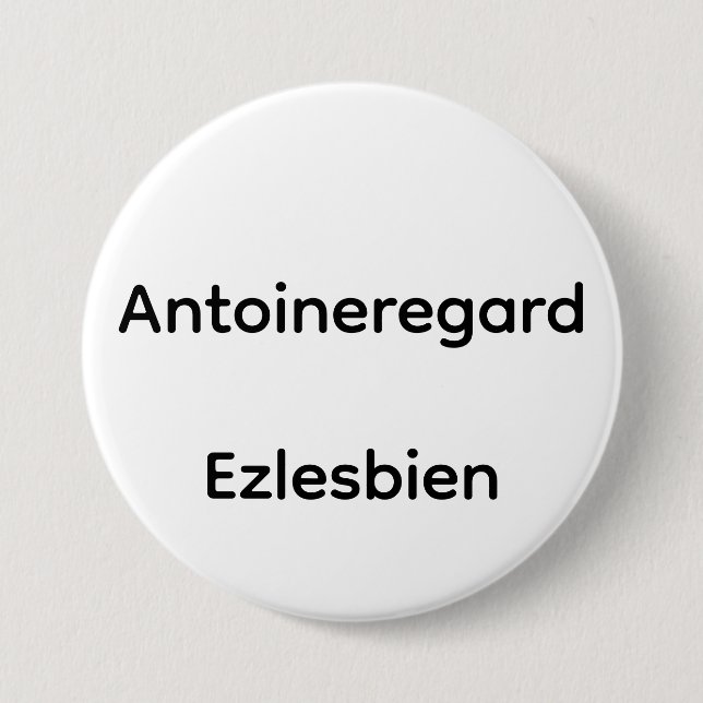 Antoineregard Ezlesbien Button (Vorderseite)
