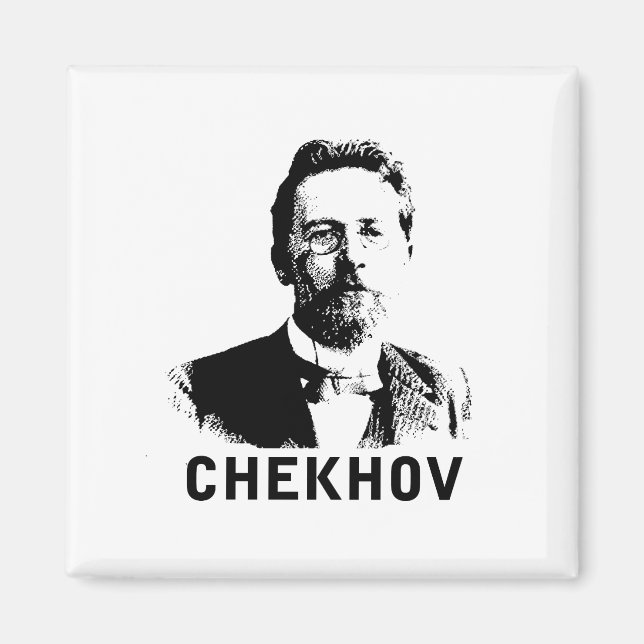 Anton Chekhov Magnet (Vorne)