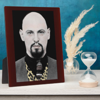 Anton LaVey 8x10 Standup-Portrait Fotoplatte