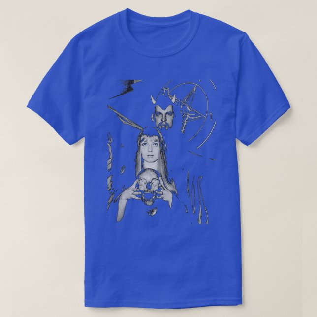 Anton LaVey v14  T-Shirt (Design vorne)