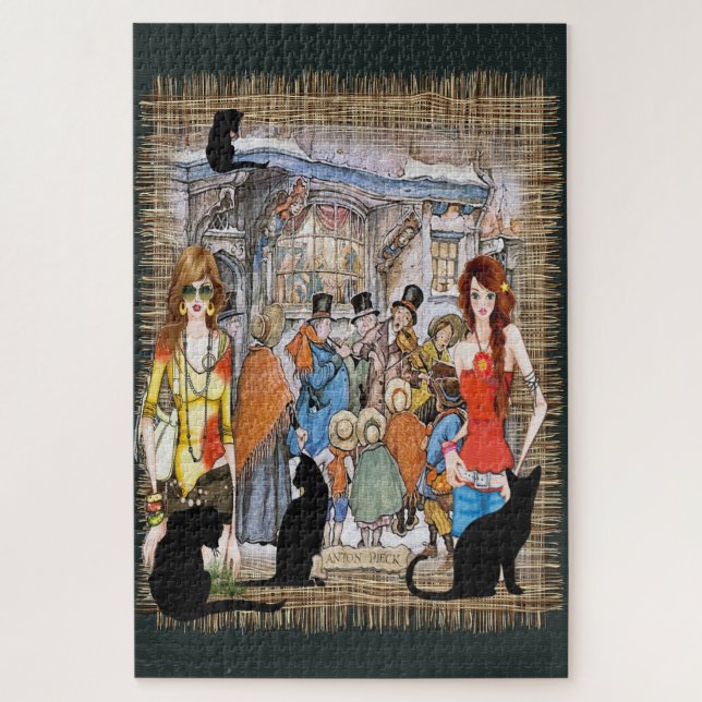 Anton Pieck Carol Singers (Vertikal)