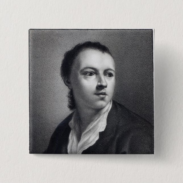 Anton Raphael Mengs, graviert von Nicolaus Mosman Button (Vorderseite)