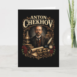 Anton Tschechow Feiertagskarte