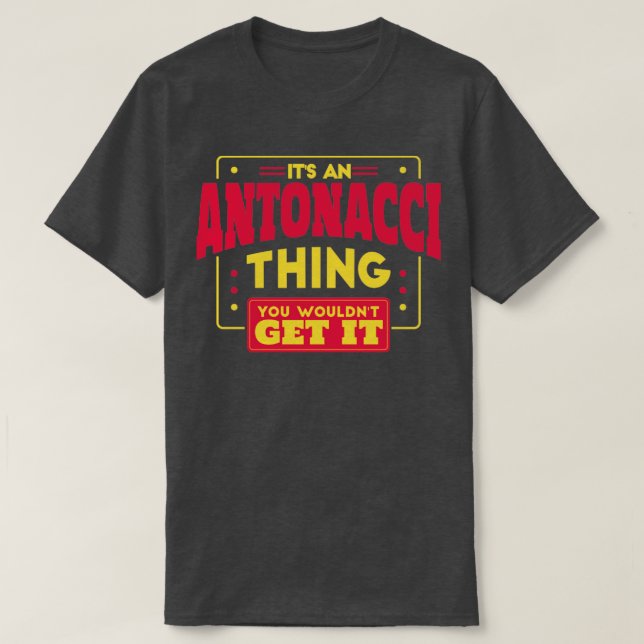 Antonacci T-Shirt (Design vorne)