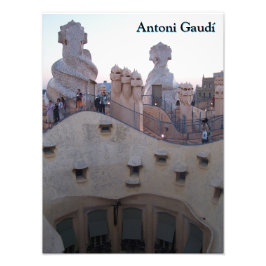 Antoni Gaudí Casa Milà Barcelona Fotodruck