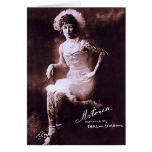 Antonia la dame tatouée