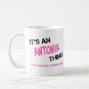Antonia, was man nicht verstehen würde kaffeetasse
