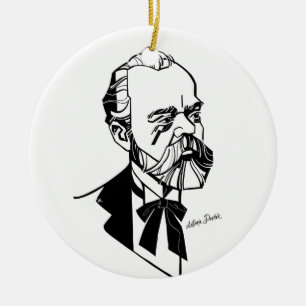 Antonín Dvořák Keramik Ornament