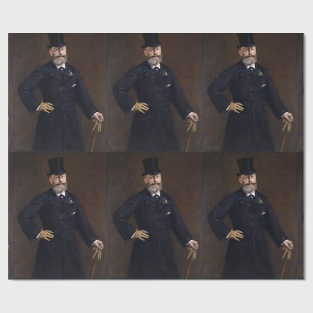 Antonin Proust durch Edouard Manet Geschenkpapier (Flach)